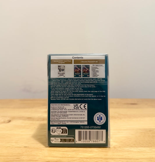 One Piece DP-05 Two Legends OP08 Double Pack Set 5