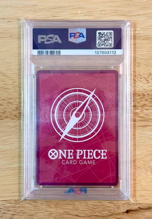 PSA 9 Monkey D. Luffy EB02-010 LA Dodgers Promo