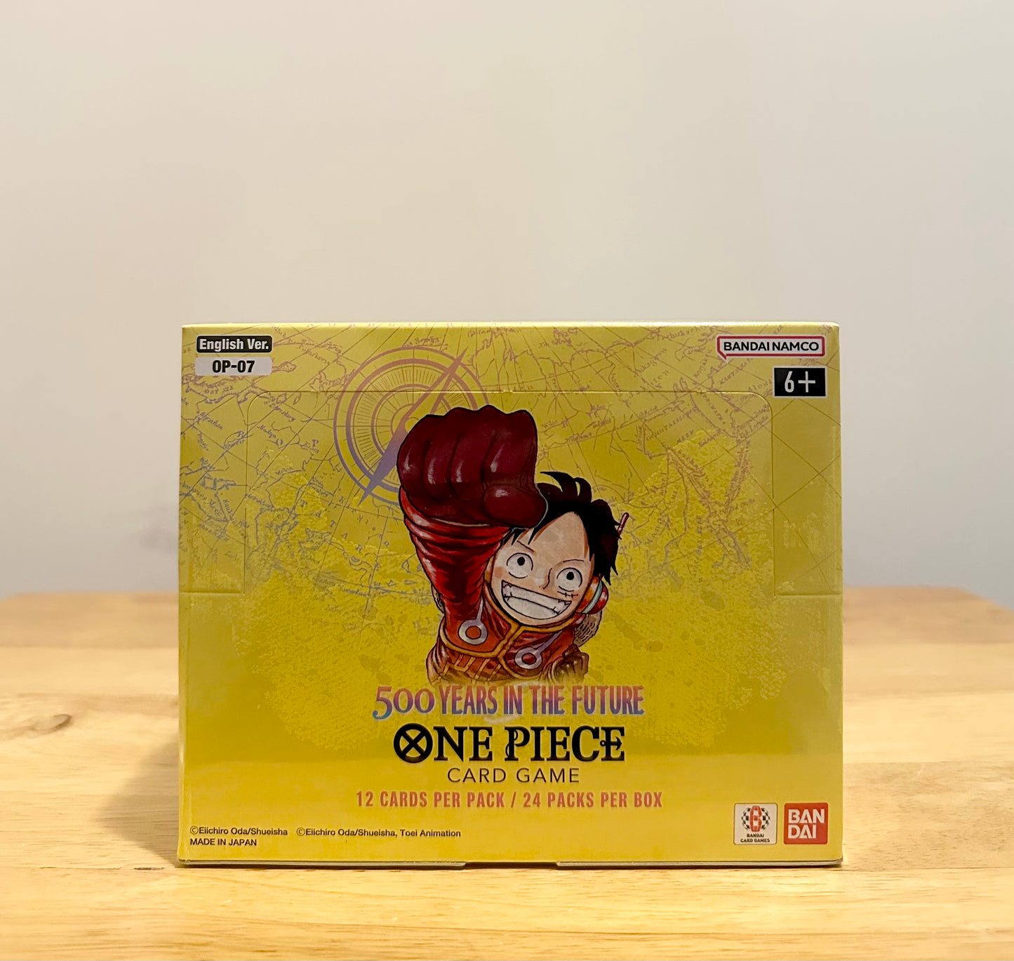One Piece TCG OP-07 500 Years in the Future Sealed Booster Box