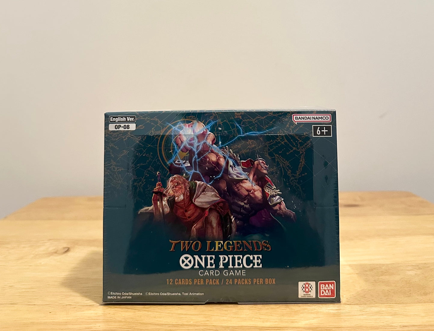 One Piece TCG OP-08 Two Legends Sealed Booster Box