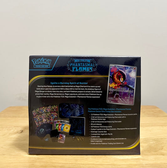 Pokémon ME Phantasmal Flames Pokemon Center Elite Trainer Box