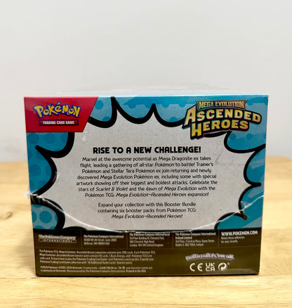 Pokemon ME: Ascended Heroes Sealed Booster Bundle Display