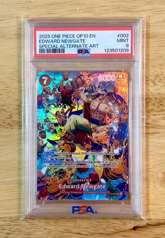 PSA 9 Edward Newgate ST15-002 SP Rare - Royal Blood (OP10)