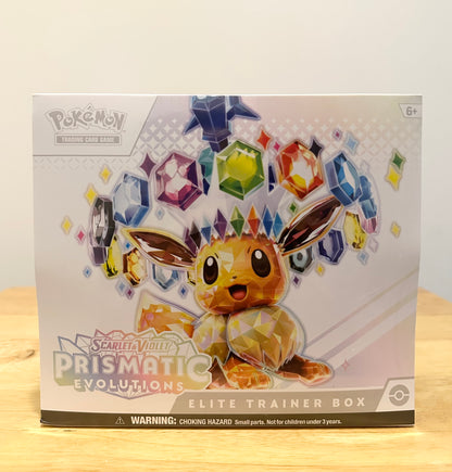 Pokémon SV Prismatic Evolutions Elite Trainer Box