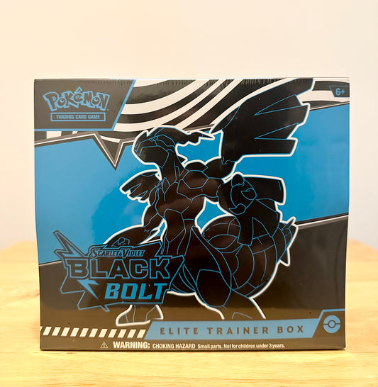 Pokémon SV Black Bolt Elite Trainer Box
