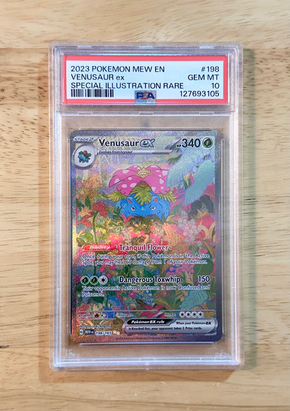 PSA 10 Venusaur Ex 198/165 - Pokemon 151 Special Illustration Rare
