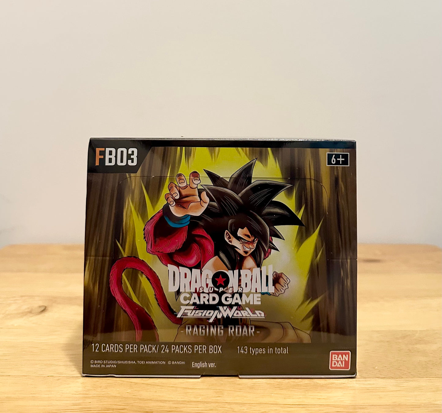 Dragon Ball Super: Fusion World Raging Roar FB03 Booster Box