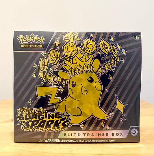 Pokémon SV08 Surging Sparks Elite Trainer Box