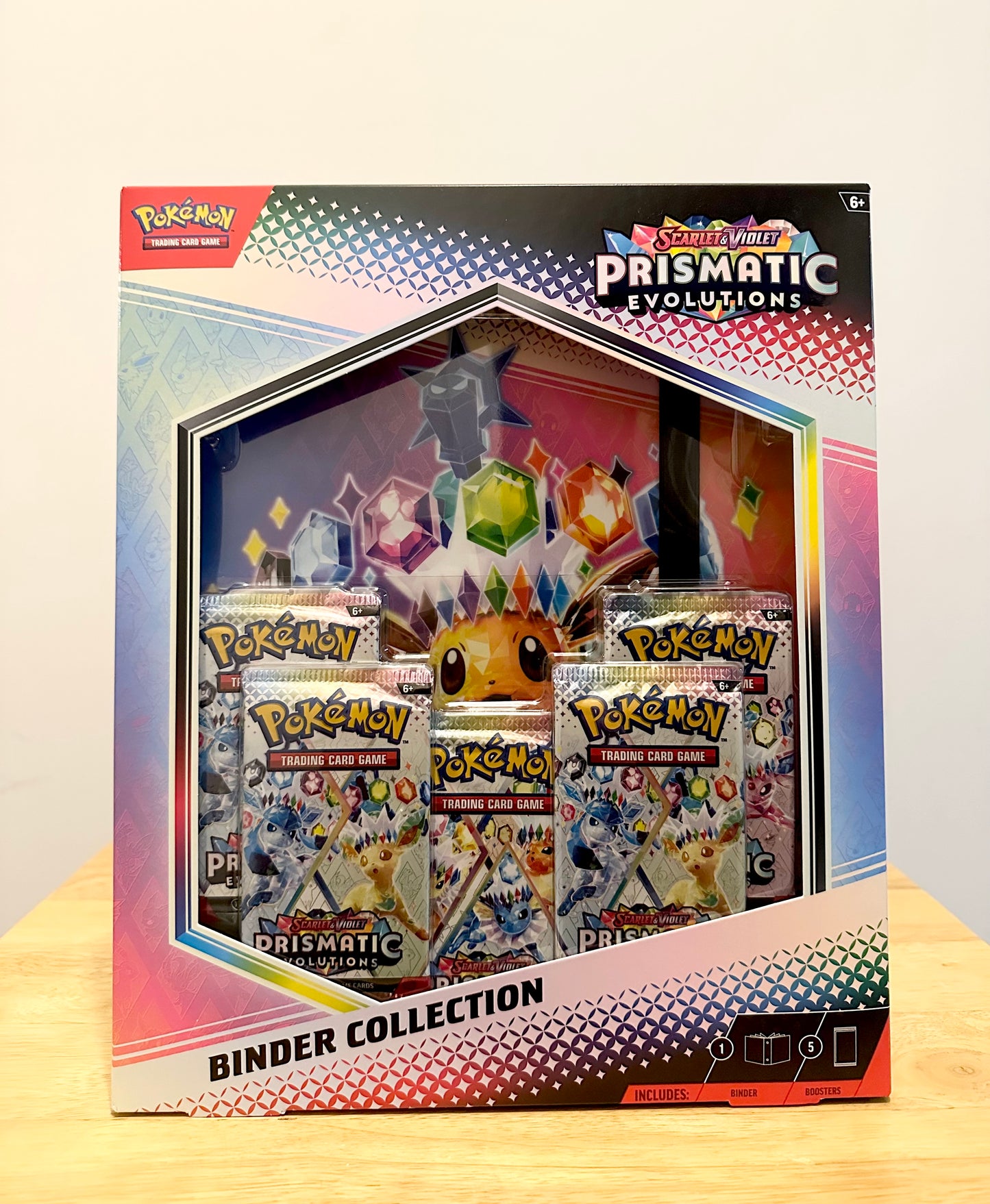 Pokémon Prismatic Evolutions Binder Collection