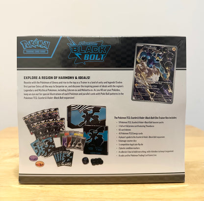 Pokémon SV Black Bolt Elite Trainer Box