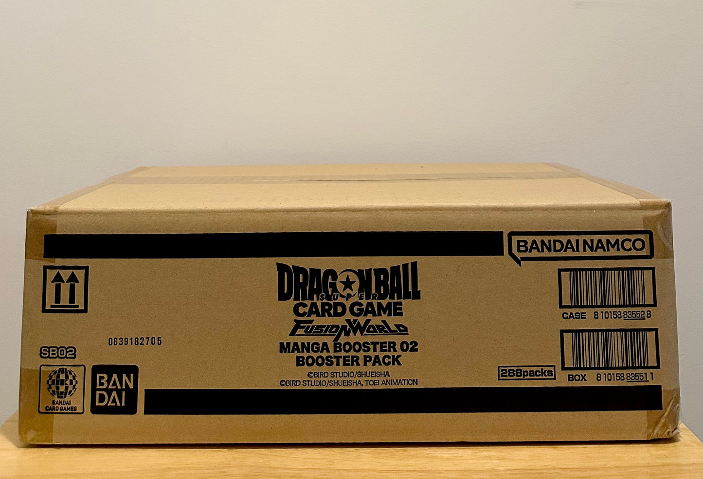 Dragon Ball Super: Fusion World Manga Booster SB02 Sealed Case