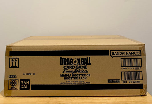 Dragon Ball Super: Fusion World Manga Booster SB02 Sealed Case