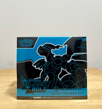 Pokémon SV Black Bolt Pokemon Center Elite Trainer Box