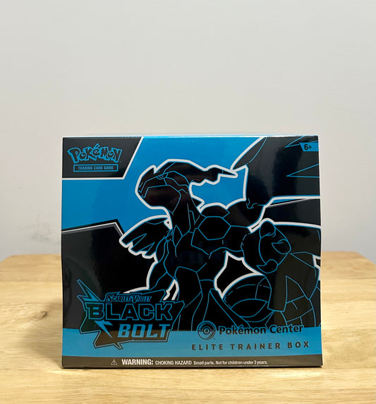 Pokémon SV Black Bolt Pokemon Center Elite Trainer Box