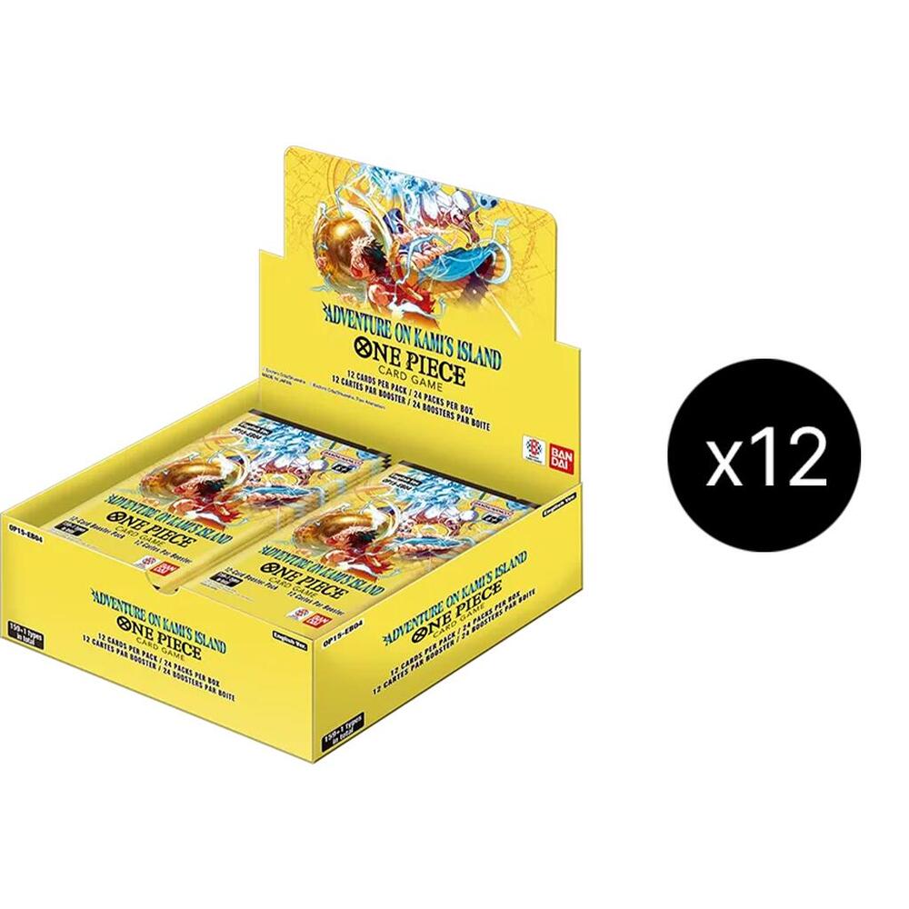 One Piece TCG OP-15 (Title TBA) - Sealed Case of 12 PRE-ORDER